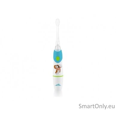 ETA SONETIC Toothbrush  ETA071090000 Rechargeable For kids Number of brush heads included 2 Number of teeth brushing modes Does not apply Sonic technology White/Light blue 4