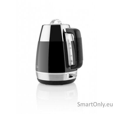 ETA Storio Kettle ETA918690020 Standard 2150 W 1.7 L Stainless steel 360° rotational base Black 3