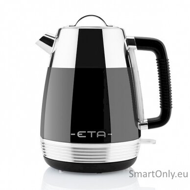 ETA Storio Kettle ETA918690020 Standard 2150 W 1.7 L Stainless steel 360° rotational base Black