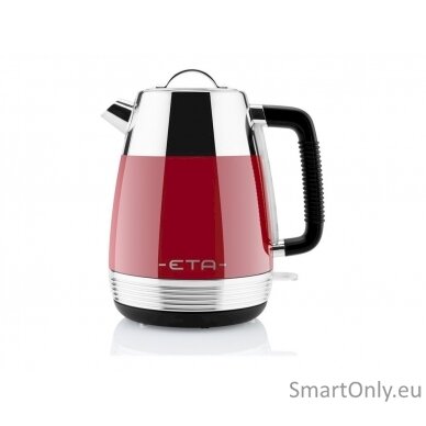 ETA Storio Kettle ETA918690030 Standard 2150 W 1.7 L Stainless steel 360° rotational base Red 6