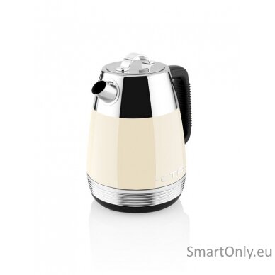 ETA Storio Kettle ETA918690040 Standard 2150 W 1.7 L Stainless steel 360° rotational base Beige 4