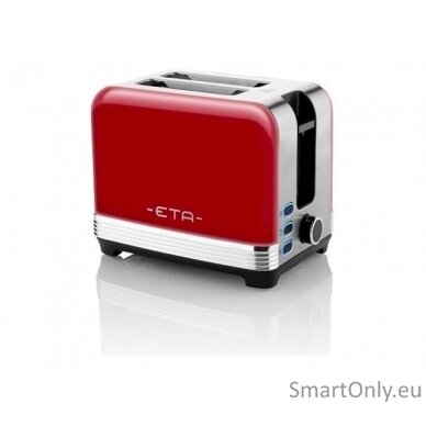 ETA Storio Toaster ETA916690030 Power 930 W Housing material Stainless steel Red 6