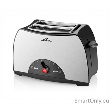 ETA Toaster ETA216690000 Power 800 W Number of slots 2 Housing material Stainless steel, plastic Black / Stainless Steel 1