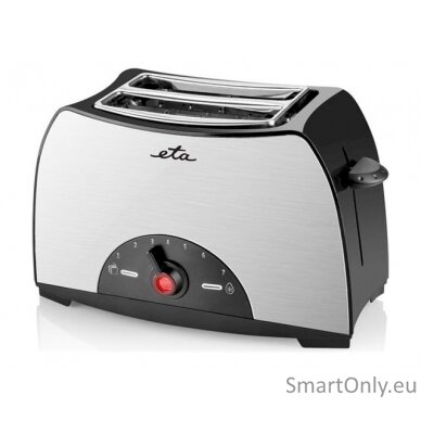 ETA Toaster ETA216690000 Power 800 W Number of slots 2 Housing material Stainless steel, plastic Black / Stainless Steel 4