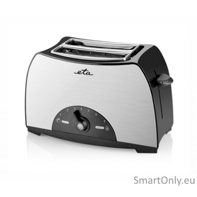 ETA Toaster ETA216690000 Power 800 W Number of slots 2 Housing material Stainless steel, plastic Black / Stainless Steel