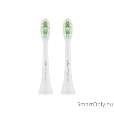 ETA Toothbrush replacement  WhiteClean ETA070790400 Heads, For adults, Number of brush heads included 2, White 1