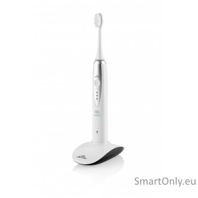 ETA Toothbrush Sonetic ETA070790000 Rechargeable, For adults, Number of brush heads included 2, Number of teeth brushing modes 3, Sonic technology, White