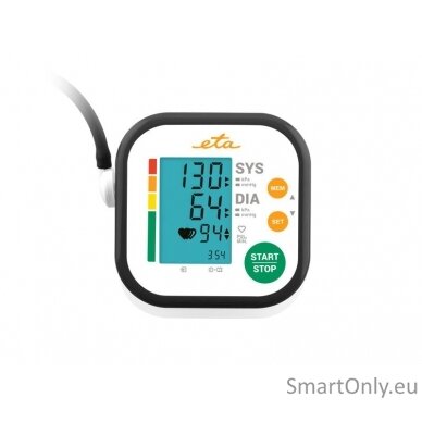 ETA Upper Arm Blood Pressure Monitor ETA229790000 Memory function, Number of users 2 user(s) 2