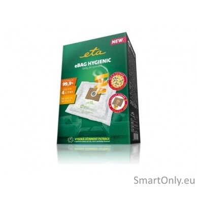 ETA Vacuum cleaner bags  Hygienic ETA960068010 Suitable for all ETA gallet bagged vacuum cleaners 2