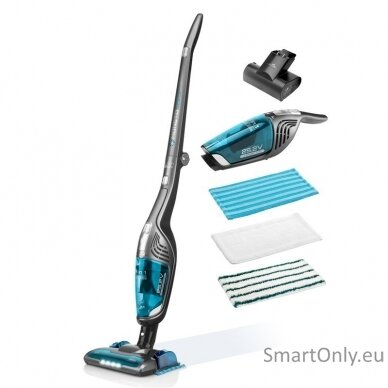 ETA Vacuum Cleaner ETA845390000 Moneto II Aqua Plus Cordless operating Handstick 2in1 Washing function 25.2 V N/A W Operating time (max) 50 min Grey/Blue