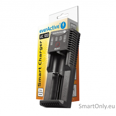 everActive UC-100 Smart Charger Baterijų įkroviklis