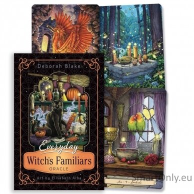 Everyday Witch's Familiars Oracle rinkinys Llewellyn