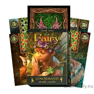 Fairy Lenormand Oracle Kortos Lo Scarabeo