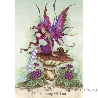 Fairy Wisdom Oracle kortos ir knyga US Games Systems 10