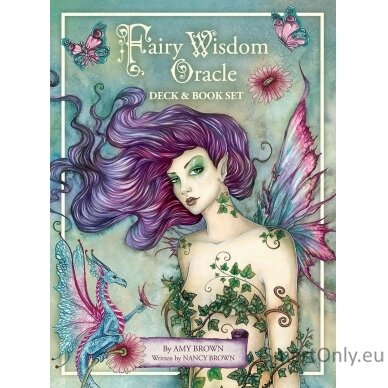 Fairy Wisdom Oracle kortos ir knyga US Games Systems 4