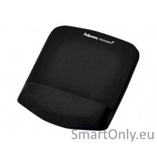 Fellowes | Mouse pad with wrist support PlushTouch | Mouse pad with wrist pillow | 238 x 184 x 25.4 mm | Black