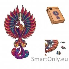 Fenix Dėlionė Iš Medžio XL Dydis (600 detalių) Fantasy Puzzles