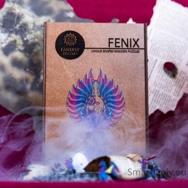 Fenix Dėlionė Iš Medžio L Dydis (240 detalių) Fantasy Puzzles 7