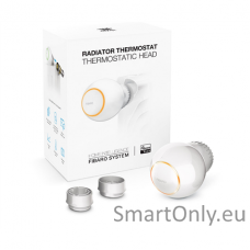 Fibaro | Radiator Thermostat Head | Z-Wave | White