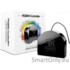 Fibaro | RGBW Controller | Z-Wave Plus | Black