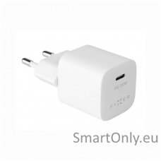 Fixed Mini USB-C Travel Charger Fast charging, White, 30 W