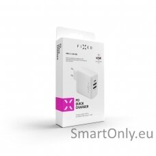 Fixed Travel Charger Fast charging, White, 45 W