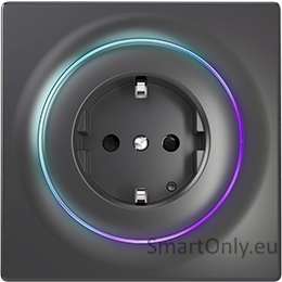 FIBARO Walli Outlet type F, Black Z-Wave EU Fibaro 2