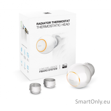 Fibaro | Radiator Thermostat Head | Z-Wave | White 1