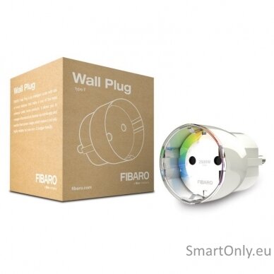 Fibaro | Wall plug | Z-Wave | White 2