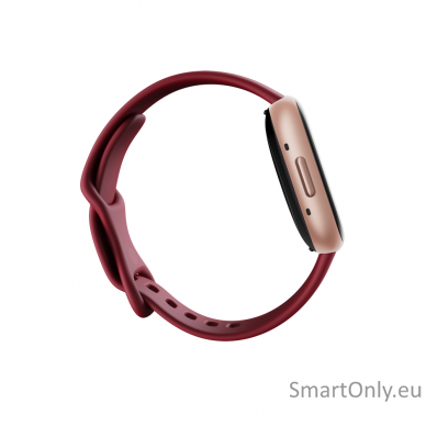 Fitbit Versa 4 Smart watch NFC GPS (satellite) AMOLED Touchscreen Activity monitoring 24/7 Waterproof Bluetooth Wi-Fi Beet Juice/Copper Rose 1