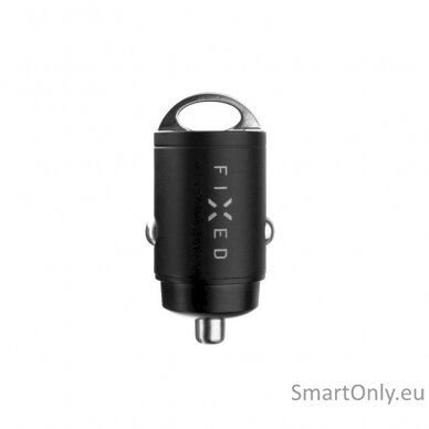 Fixed Car Charger Dual Fast charging, Black, 30 W 4