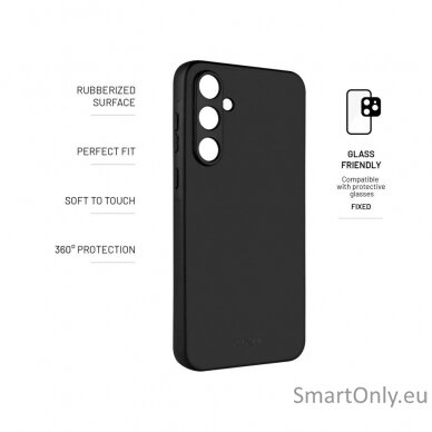 Fixed | Fixed Story | Back cover | Samsung | Galaxy A55 5G | Rubberized | Black 2