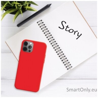 Fixed | Fixed Story | Back cover | Samsung | Galaxy A55 5G | Rubberized | Red 2