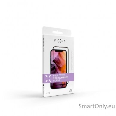 FIXED Full Cover 2,5D Tempered Glass for Xiaomi Redmi Note 13 Pro 5G/POCO X6 5G, Black 2