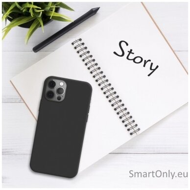 Fixed Story Back cover Infinix Smart 7 HD Rubber Black 2