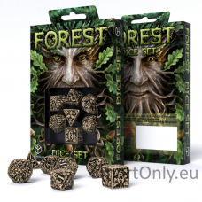 Forest 3D Taiga kauliukų rinkinys smėlio ir juodos sp