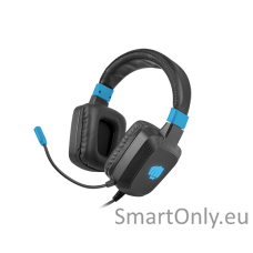 Fury Gaming Headset Raptor Built-in microphone, Black/Blue