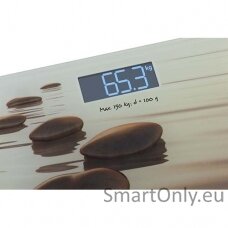 Gallet Personal scale Pierres beiges GALPEP951 Maximum weight (capacity) 150 kg, Accuracy 100 g, Photo with motive