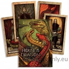 Game of Thrones House of the Dragon Toro kortos ir vadovas Insight Editions