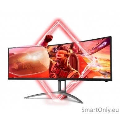 Gaming Monitor | AG493UCX2 | 49 " | VA | DQHD | 32:9 | 165 Hz | 1 ms | 5120 x 1440 pixels | 550 cd/m² | HDMI ports quantity 3 | Black | Warranty 36 month(s) 4