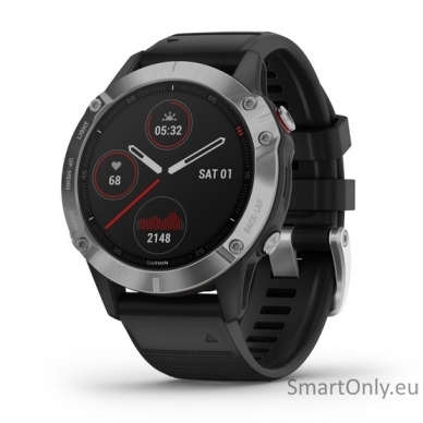 Išmanusis laikrodis Garmin Fenix 6 Silver