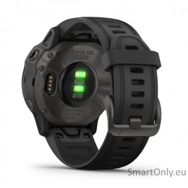 Išmanusis laikrodis Garmin Fenix 6S Saphire Carbon Grey 3