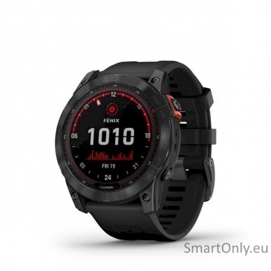 Garmin Fenix 7X Sol Slate Gray w/Black Band EMEA/AU/NZ/AFR/SAM