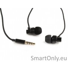 Gembird | Metal earphones with microphone "Paris" | Built-in microphone | 3.5 mm | Black