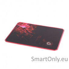 Gembird | MP-GAMEPRO-L Gaming mouse pad PRO, Large | Mouse pad | 400 x 450 x 3 mm | Black/Red