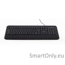 Gembird Multimedia Keyboard KB-UML-03	 Multimedia Wired US Black