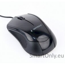 Gembird MUS-3B-02 Optical mouse Black