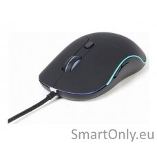 Gembird MUS-UL-02 Illuminated large size wired mouse, USB Gembird