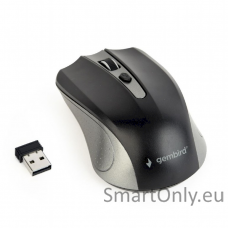 Gembird MUSW-4B-04-GB 2.4GHz Wireless Optical Mouse USB Optical Mouse Spacegrey/Black