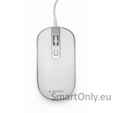 Gembird Optical USB mouse MUS-4B-06-WS Optical mouse White/Silver